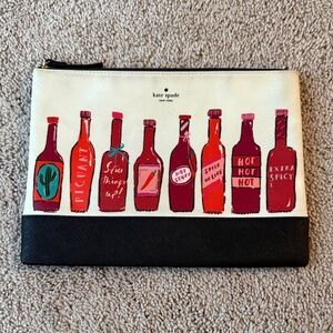 Kate Spade - Clutch (White and Black)